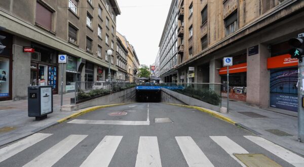 10.05.2020., Zagreb - Ulaz u garazu Cvjetni u Varsavskoj ulici 10 godina nakon prosvjeda gradjana zbog gradnje iste.rPhoto: Jurica Galoic/PIXSELLrrrr