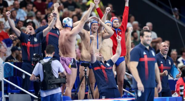 11.08.2024., Pariz, Francuska - XXXIII. Olimpijske igre Pariz 2024. Vaterpolo finale muski, Srbija - Hrvatska. Photo: Igor Kralj/PIXSELL