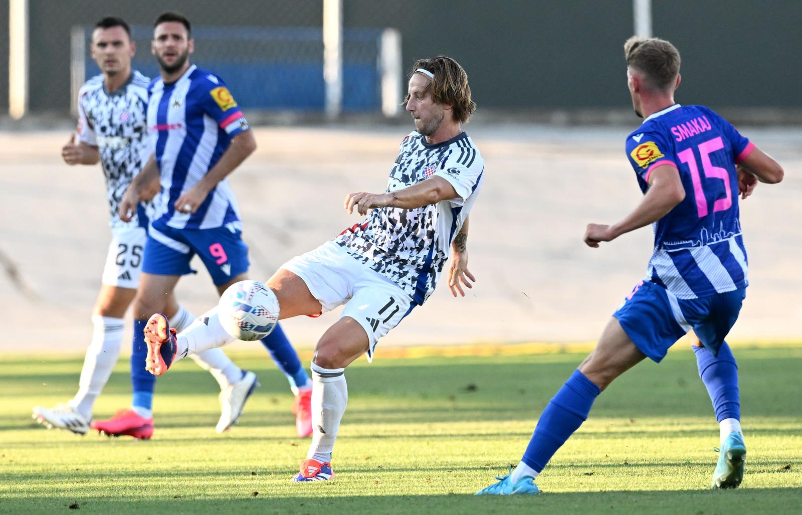 11.08.2024., stadion Zagreb, Zagreb - SuperSport HNL, 02. kolo, NK Lokomotiva - HNK Hajduk. Ivan Rakitic Photo: Marko Lukunic/PIXSELL