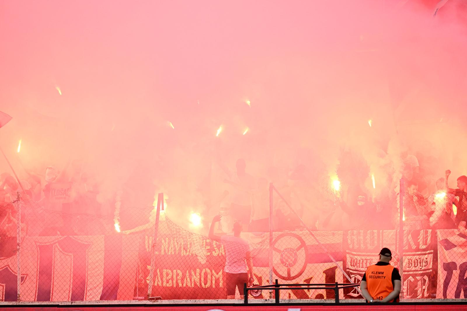 11.08.2024., stadion Zagreb, Zagreb - SuperSport HNL, 02. kolo, NK Lokomotiva - HNK Hajduk.  Photo: Marko Lukunic/PIXSELL