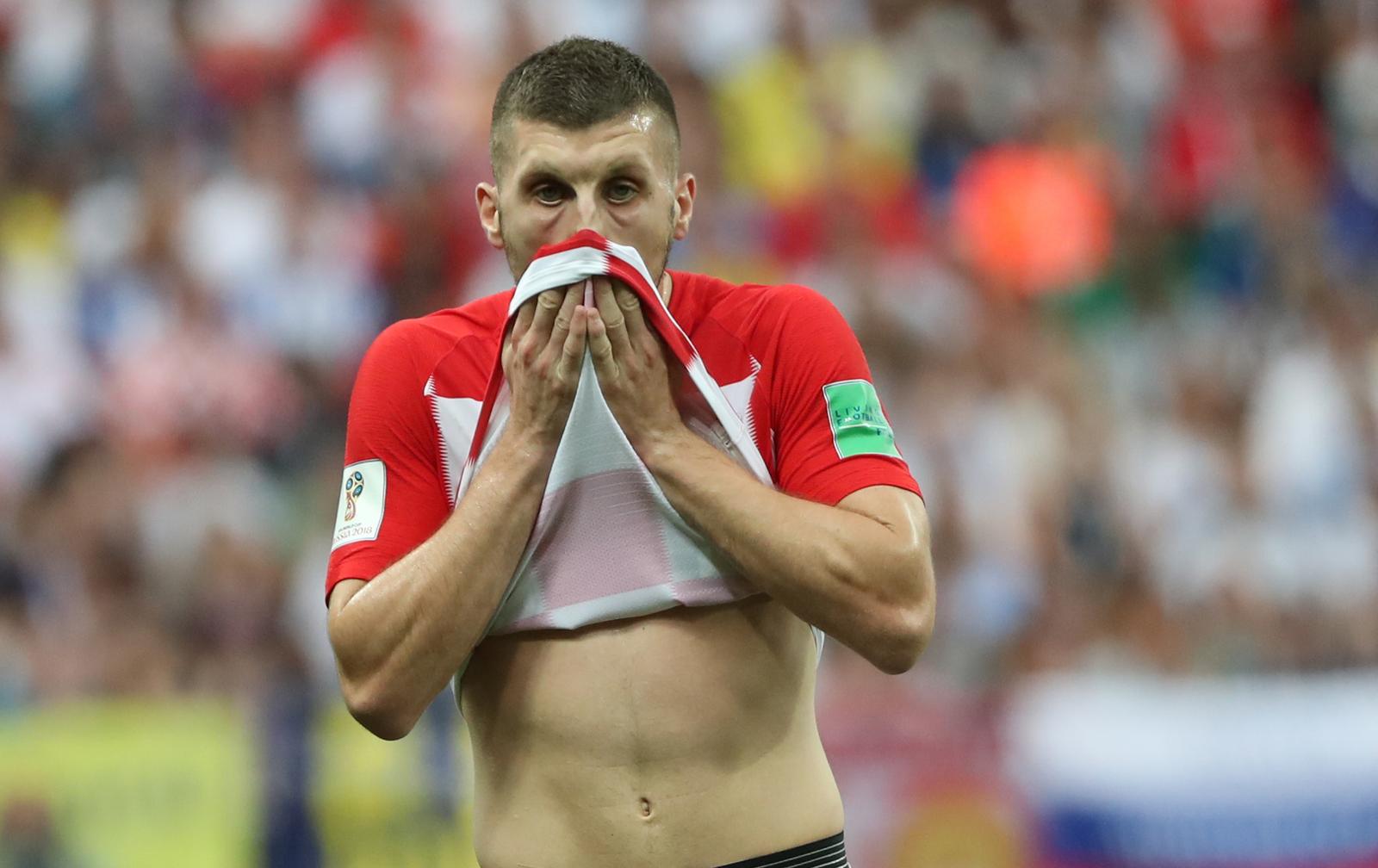 15.07.2018., stadion Luznjiki, Moskva, Rusija - Svjetsko nogometno prvenstvo 2018., finale, Francuska - Hrvatska. Ante Rebic Photo: Igor Kralj/PIXSELL