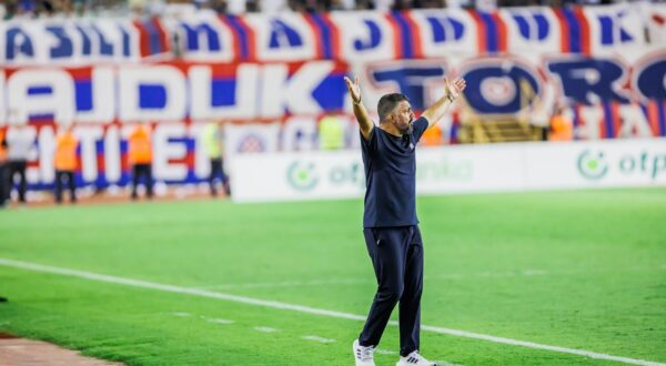 15.08.2024., stadion Poljud, Split - Uzvratna utakmica 3. pretkola kvalifikacija za UEFA Konferencijsku ligu, HNK Hajduk - MFK Ruzomberok. trener Hajduka Gennaro Gattuso Photo: Zvonimir Barisin/PIXSELL