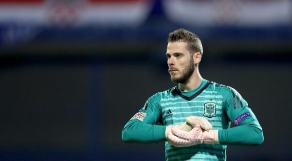 15.11.2018., stadion Maksimir, Zagreb - UEFA Liga nacija, Liga A, skupina 4, 3. kolo, Hrvatska - Spanjolska. David de Gea. "nPhoto: Igor Kralj/PIXSELL