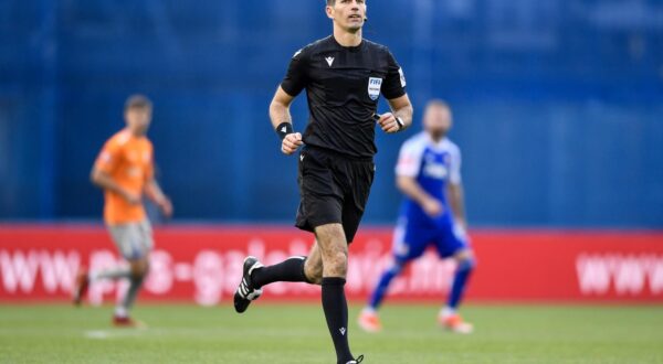 17.04.2024., stadion Maksimir, Zagreb - SuperSport HNL, 05. kolo, GNK Dinamo - NK Varazdin. sudac Duje Strukan Photo: Josip Regovic/PIXSELL