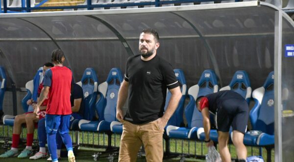 17.08.2024., Gradski stadion Ivan Kusek Apas, Koprivnica - SuperSport HNL, 03. kolo, NK Slaven Belupo - NK Lokomotiva. trener Slaven Belupa Ivan Radeljic Photo: Damir Spehar/PIXSELL