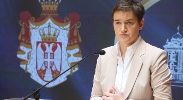 17.07.2024., Beograd - Konferencija za medije predsednice Narodne skupstine Republike Srbije Ane Brnabic odrzana je u Centralnom holu Narodne skupstine Republike Srbije. Photo: F.S./ATAImages/PIXSELL