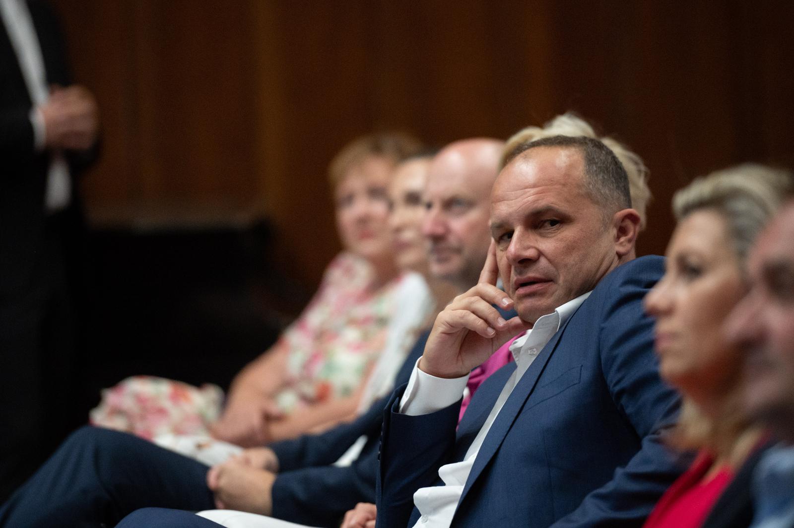 18.07.2024., Krapinske Toplice - U Domu kulture odrzana je svecana sjednica Opcinskog vijeca Opcine Krapinske Toplice povodom Dana opcine. Sinisa Hajdas Doncic Photo: Marko Juric/PIXSELL