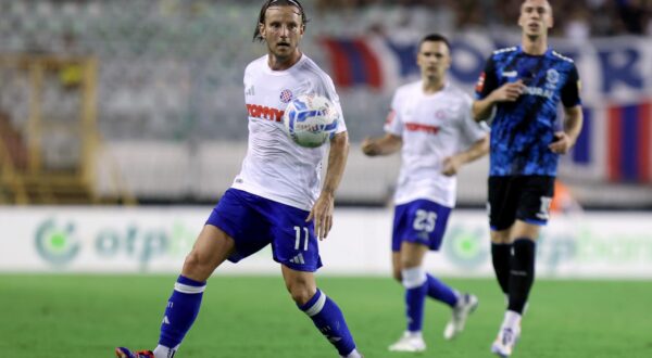 18.08.2024., stadion Poljud, Split - SuperSport HNL, 03. kolo, HNK Hajduk - NK Varazdin. Ivan Rakitic Photo: Ivana Ivanovic/PIXSELL