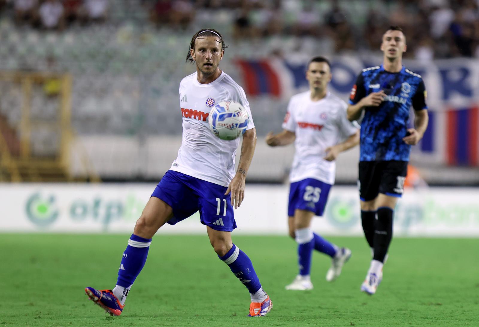 18.08.2024., stadion Poljud, Split - SuperSport HNL, 03. kolo, HNK Hajduk - NK Varazdin. Ivan Rakitic Photo: Ivana Ivanovic/PIXSELL