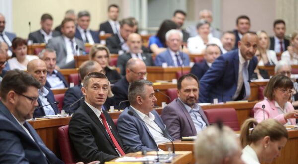 21.06.2024., Zagreb - Zastupnici u Saboru glasaju, izmedju ostalog, o prijedlogu da Milorad Pupovac bude na celu Odbora za ljudska prava i prava nacionalnih manjina Photo: Slavko Midzor/PIXSELL