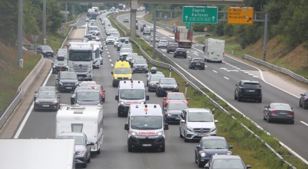 22.07.2024., Karlovac - Guzva na autocesti A1 kod cvora Novigrad na Dobri. Photo: Kristina Stedul Fabac/PIXSELL