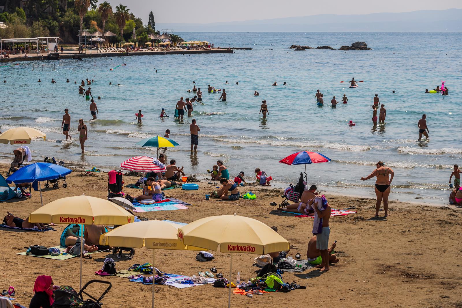 22.08.2024., Split - Ljetni ugodjaj na splitskim Bacvicama. Photo: Zvonimir Barisin/PIXSELL