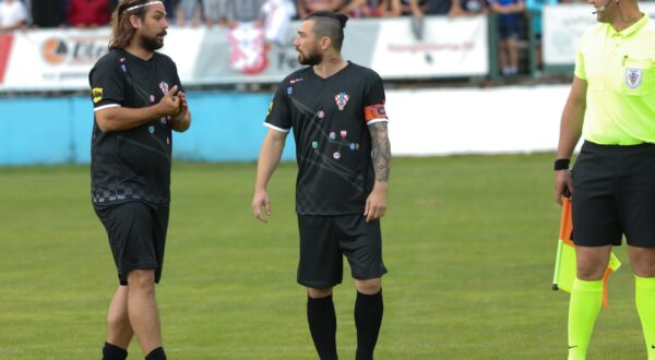 24.06.2023., Orahovica - Humanitarna utakmica kojom ce nogometas Danijel Pranjic okoncati svoju nogometnu karijeru. Photo: Dubravka Petric/PIXSELL