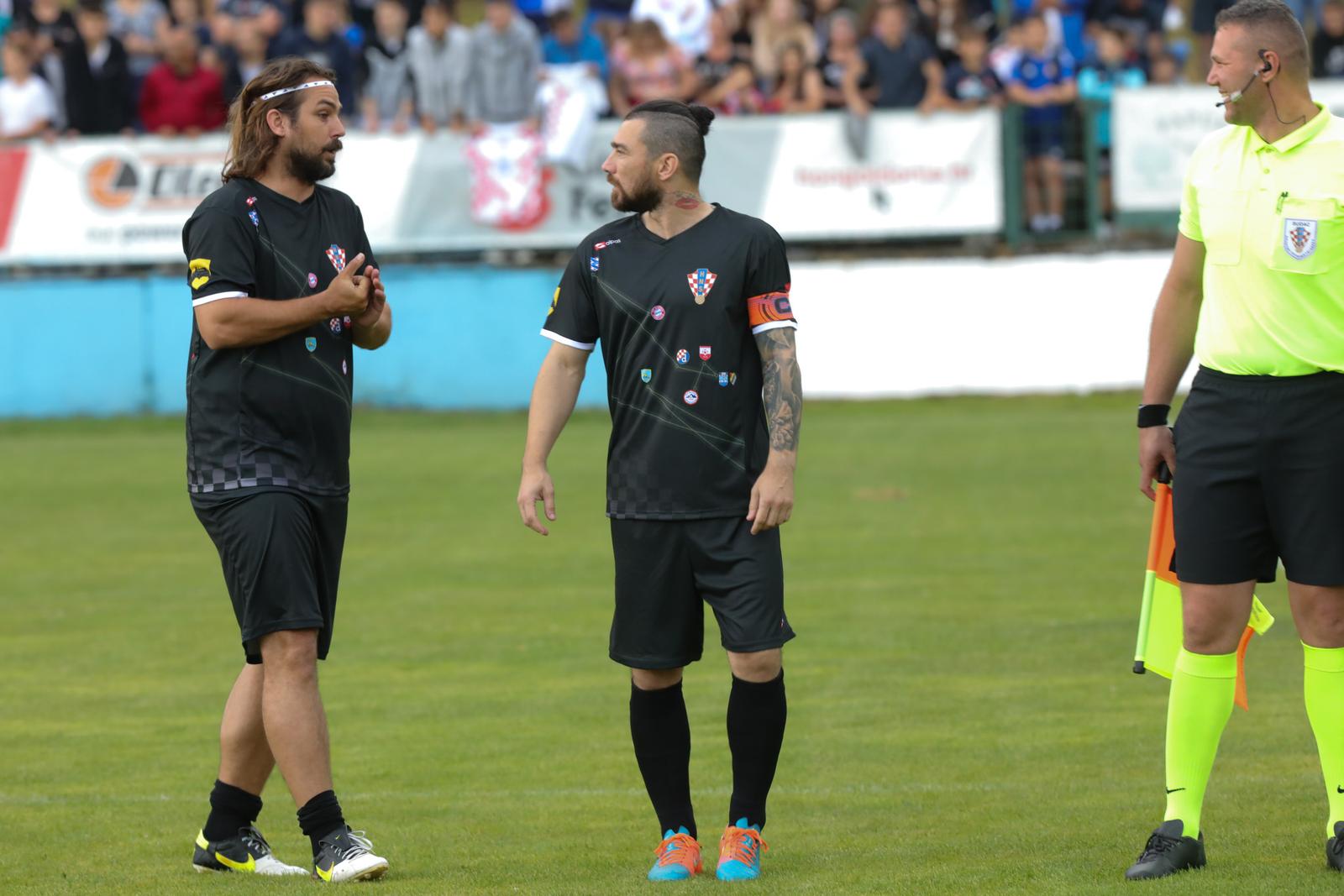 24.06.2023., Orahovica - Humanitarna utakmica kojom ce nogometas Danijel Pranjic okoncati svoju nogometnu karijeru. Photo: Dubravka Petric/PIXSELL