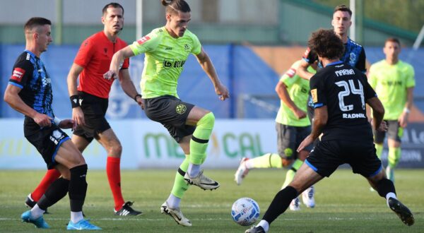 24.08.2024., stadion Varteks, Varazdin - SuperSport HNL, 04. kolo, NK Varazdin - NK Slaven Belupo. Alen Grgic Photo: Vjeran Zganec Rogulja/PIXSELL