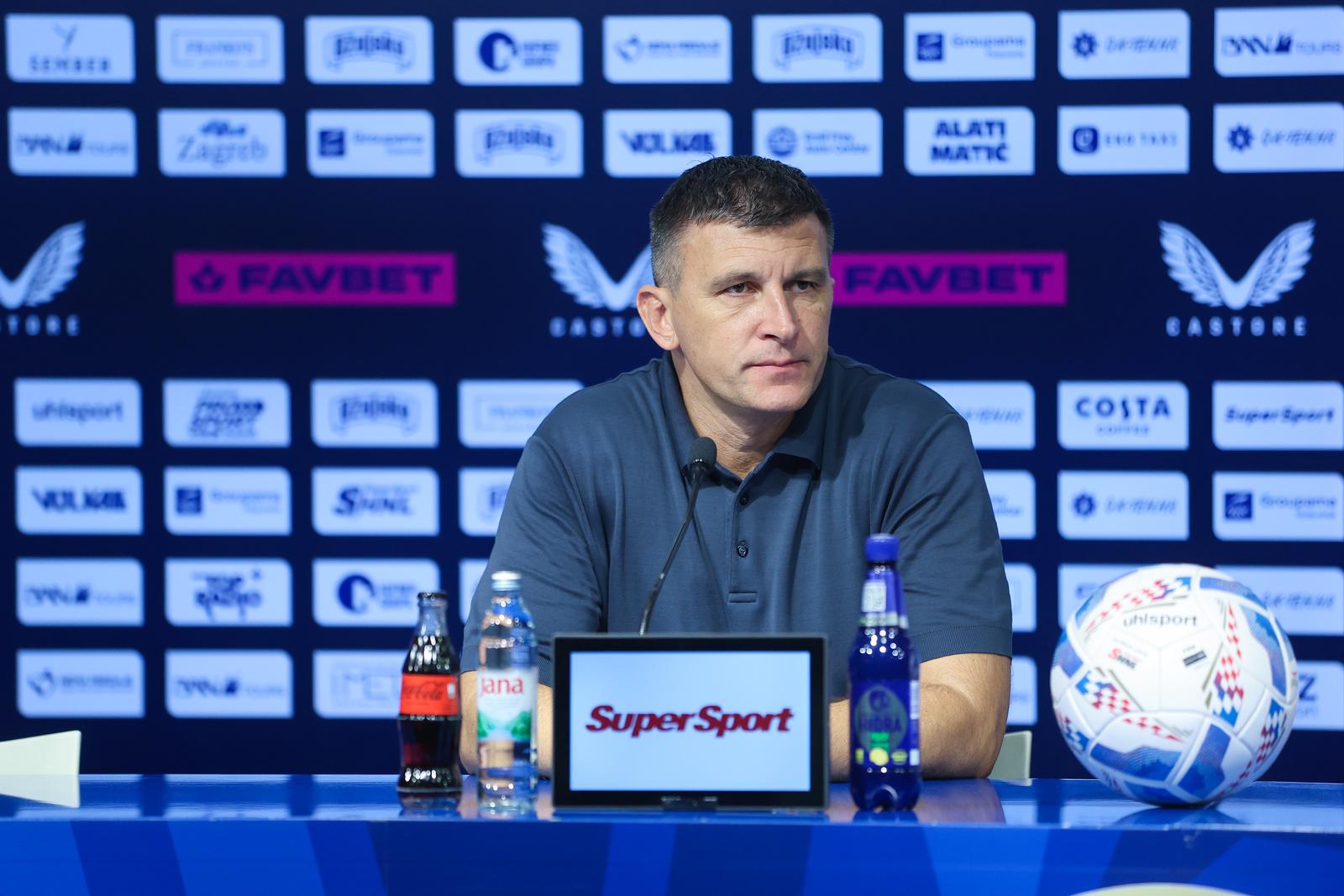 24.08.2024., stadion Maksimir, Zagreb - SuperSport HNL, 04. kolo, GNK Dinamo - HNK Gorica. Konferencija za medije nakon utakmice, trener Dinama Sergej Jakirovic. Photo: Sanjin Strukic/PIXSELL