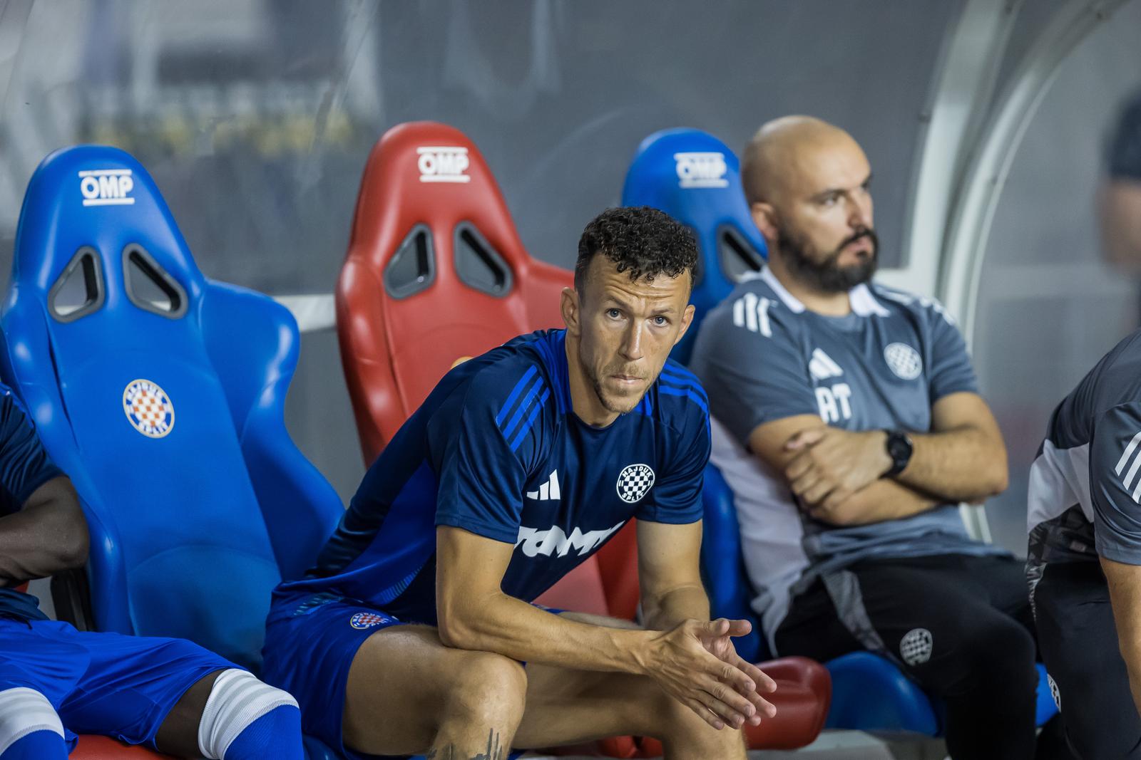 25.07.2024., Split - Prva utakmica drugog pretkola Konferencijske Lige: HNK Hajduk - HB Torshavn.
Na fotografiji:   Ivan Perisic Photo: Zvonimir Barisin/PIXSELL