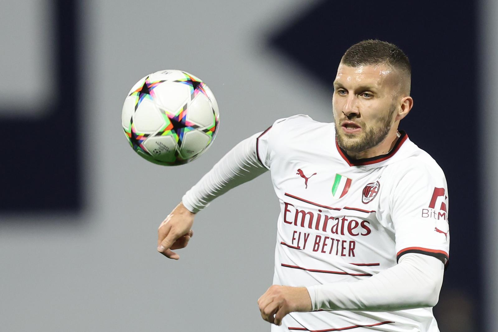 25.10.2022., stadion Maksimir, Zagreb - UEFA Liga prvaka, 5. kolo, skupina E, GNK Dinamo - AC Milan. Ante Rebic Photo: Luka Stanzl/PIXSELL