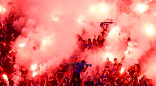 26.05.2024., stadion Maksimir, Zagreb - SuperSport HNL, 36. kolo, GNK Dinamo - NK Rudes. Navijaci Dinama, Bad Blue Boysi Photo: Igor Kralj/PIXSELL