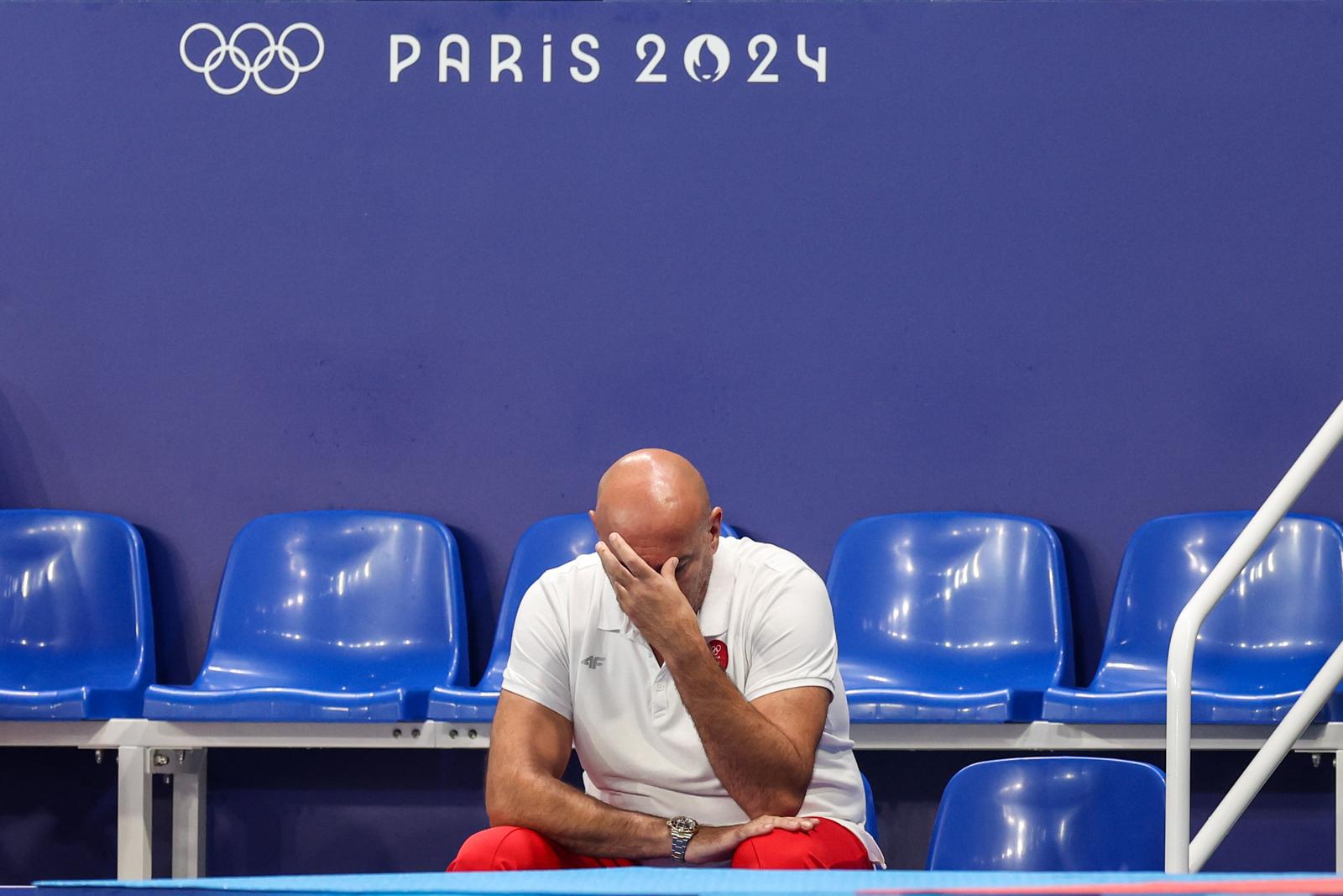 28.07.2024., Pariz, Francuska - XXXIII. Olimpijske igre Pariz 2024. Vaterpolo utakmica, grupa A, Hrvatska - Crna gora. Photo: Igor Kralj/PIXSELL