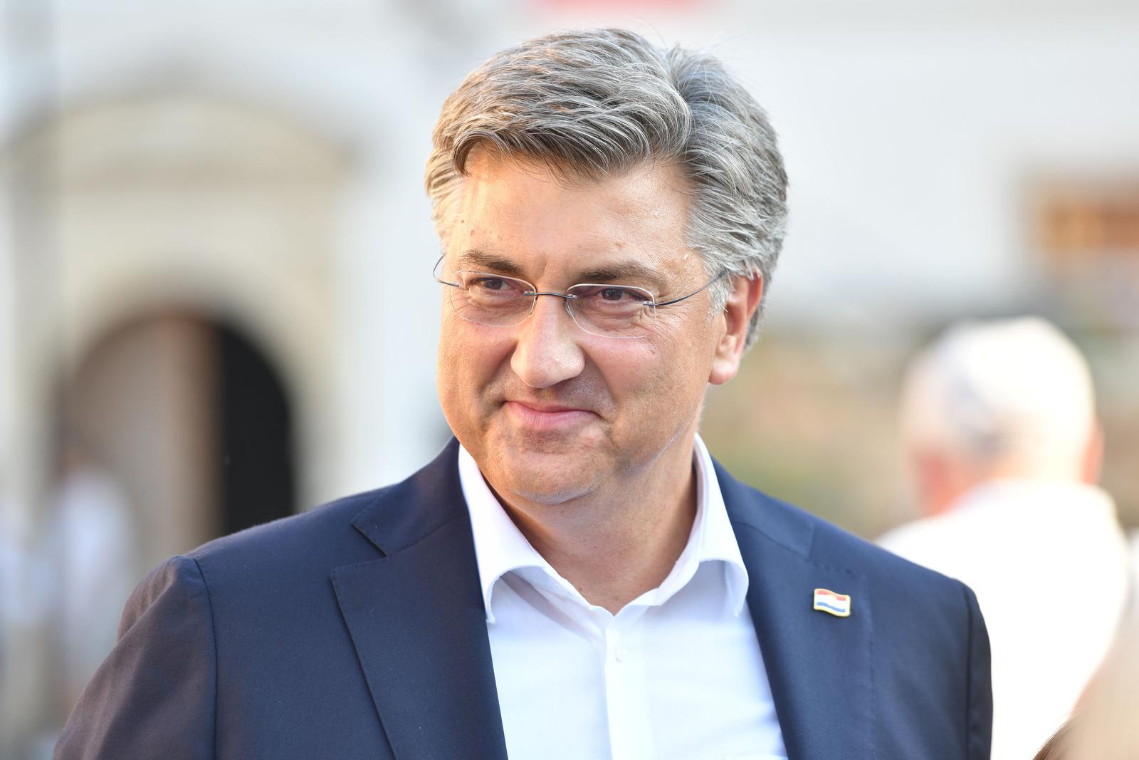 28.08.2024., Varazdin- Premijer Andrej Plenkovic posjetio je Spancirfest.
 Photo: Vjeran Zganec Rogulja/PIXSELL