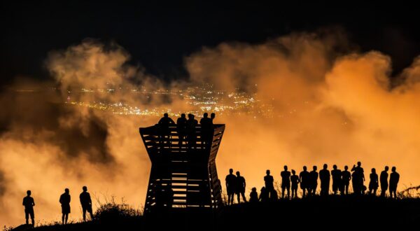 28.08.2024., Sitno Gornje - Pozar se ponovno reaktivirao u vecernjim satima. Photo: Zvonimir Barisin/PIXSELL