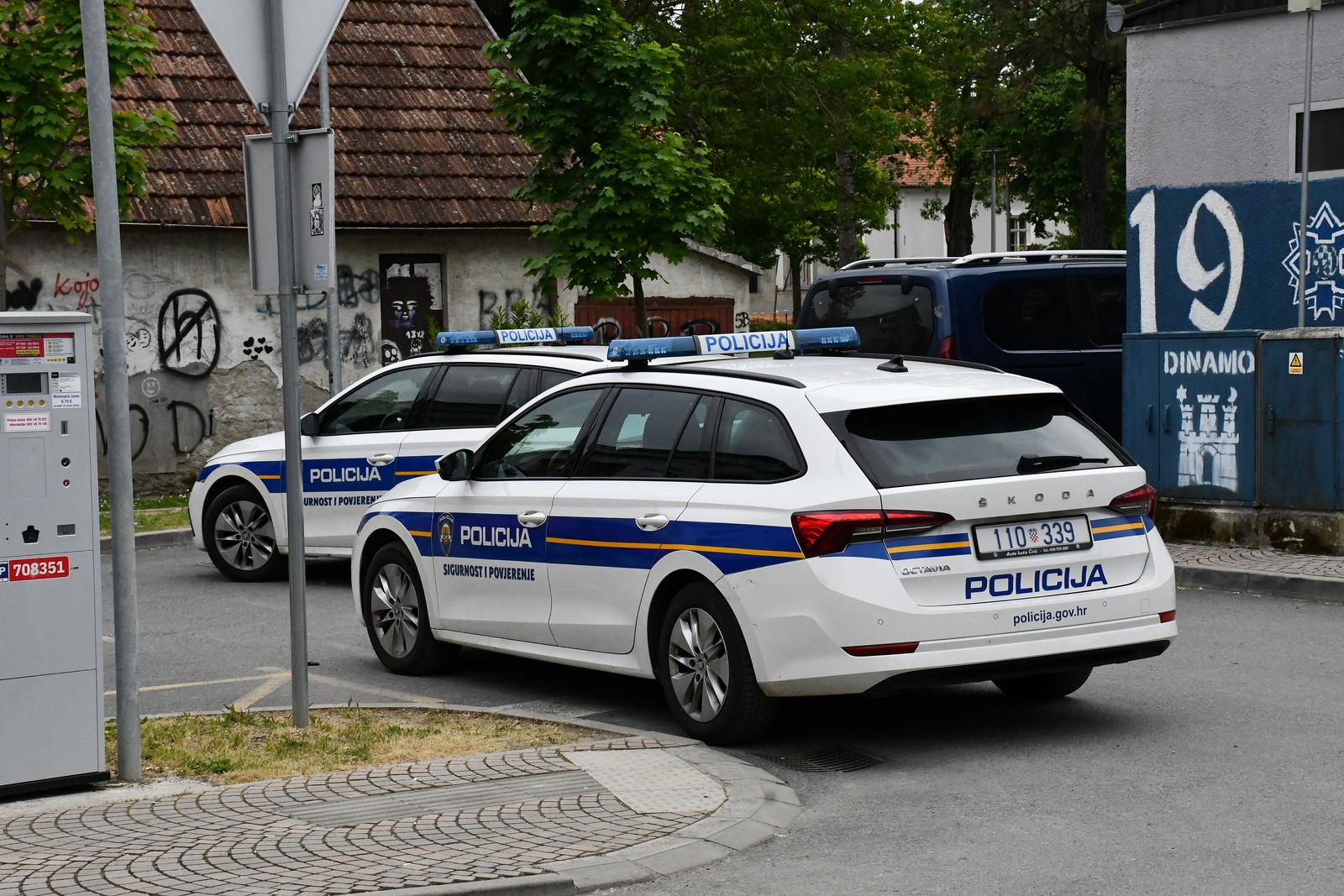 23.04.2024. Slavonski Brod - U centru grada u Starcevicevoj ulici, pronadjeno je tijelo muskarca.  Photo: Ivica Galovic/PIXSELL