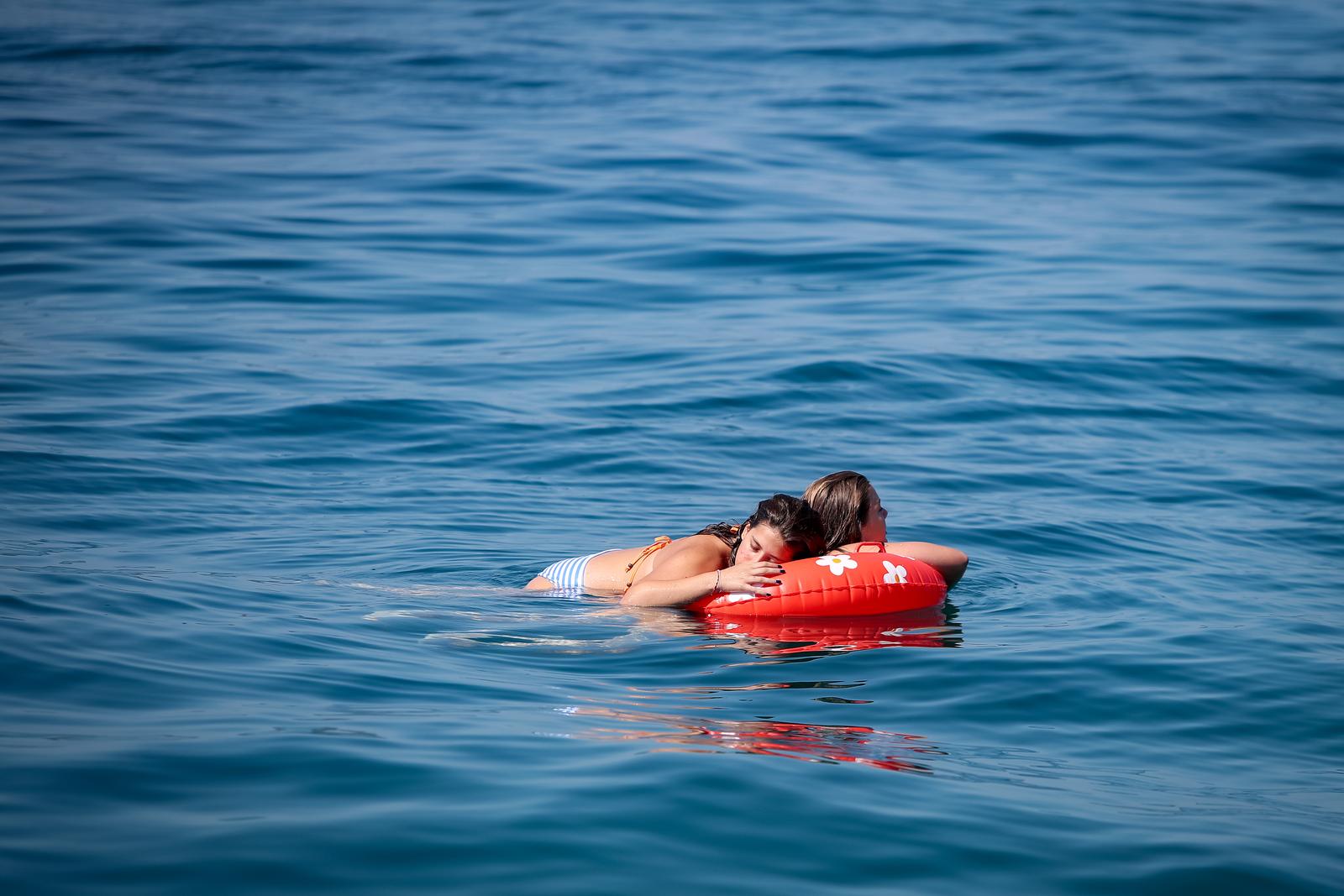 23.08.2024., Zadar - Nakon kratkotrajnog osvjezenja opet je stigao toplinski val i temperature preko 30 stupnjeva. Photo: Sime Zelic/PIXSELL