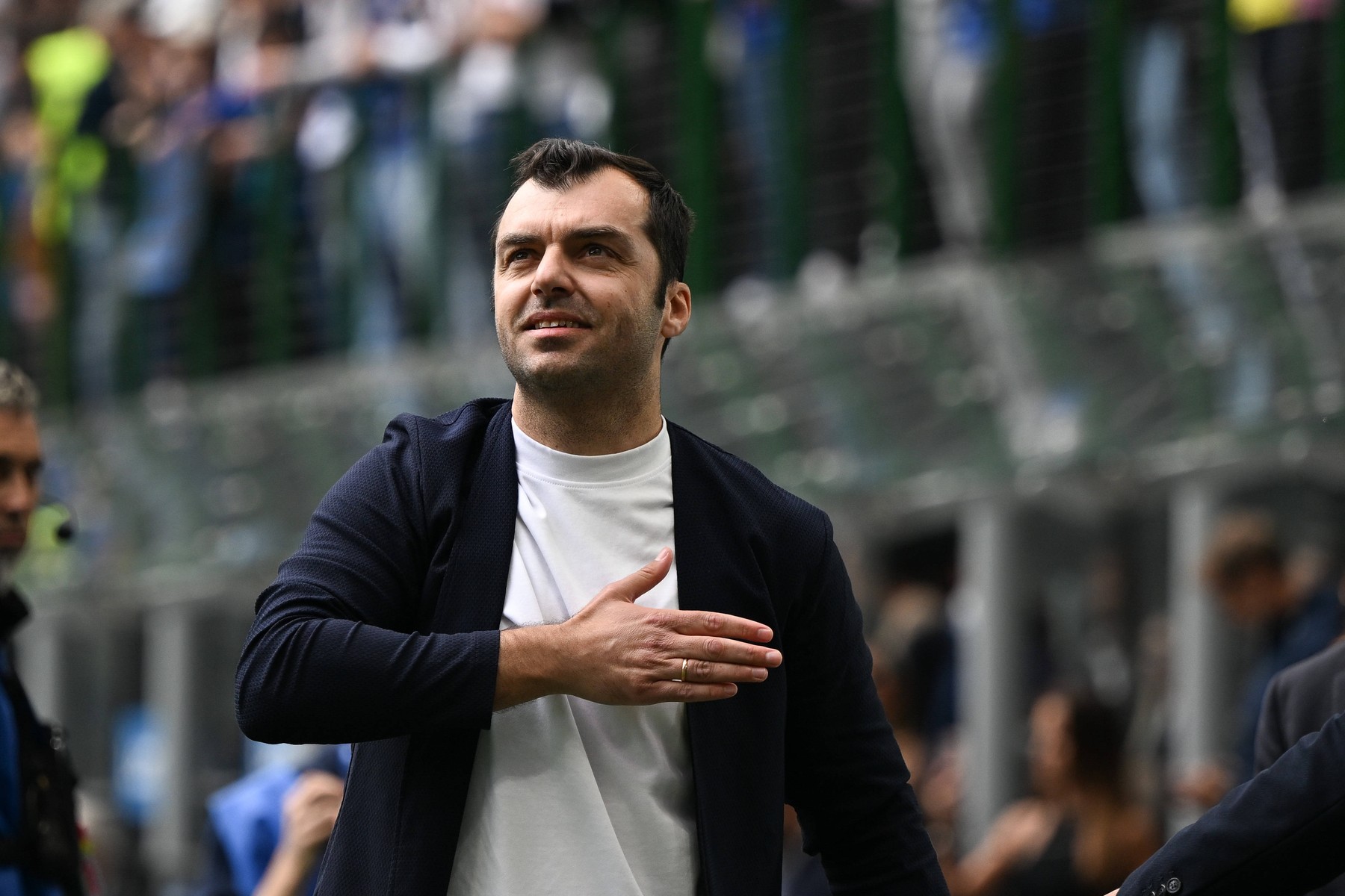 Goran Pandev before the match during the Italian Serie A football match between Inter FC Internazionale SS Lazio on 30 of Avril 2023 at Giuseppe Meazza San Siro Siro stadium in Milan, Italy. Photo Tiziano Ballabio-Tiziano Ballabio/LiveMedia / ipa//IPAPRESSITALY_IPA_IPA37627353/Credit:Tiziano Ballabio/LiveMedi/SIPA/2304301433,Image: 772903235, License: Rights-managed, Restrictions: , Model Release: no, Credit line: Tiziano Ballabio/LiveMedi / Sipa Press / Profimedia