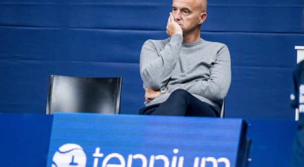 Former tennisplayer Ivan Ljubicic is seen at a first round match at the European Open Tennis ATP tournament, in Antwerp, Tuesday 17 October 2023. BELGA PHOTO JASPER JACOBS,Image: 814456134, License: Rights-managed, Restrictions: *** World Rights Except Belgium and France *** BELOUT FRAOUT, Model Release: no, Credit line: Belga / ddp USA / Profimedia