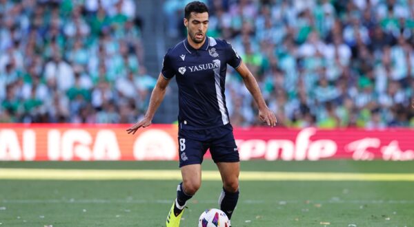 Mikel Merino (Sociedad), MAY 19, 2024 - Football / Soccer : Spanish "LaLiga EA Sports" match between Real Betis Balompie 0-2 Real Sociedad at the Estadio Benito Villamarin in Sevilla, Spain.,Image: 874799297, License: Rights-managed, Restrictions: No third party sales, Model Release: no, Credit line: Mutsu Kawamori / AFLO / Profimedia