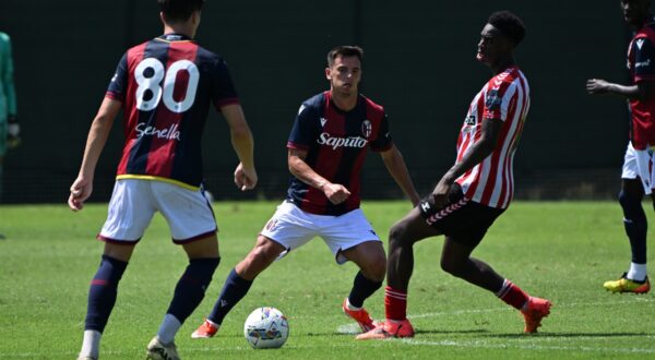 Bologna, Italia - Cronaca - 20 Luglio 2024 - partita amichevole Bologna vs Sunderland  - Nikola Moro - (Photo Michele Nucci / LaPresse)

News - Bologna, Italy - July 20, 2024 - friendly match Bologna vs Sunderland - Nikola Moro - (Photo Michele Nucci / LaPresse),Image: 891451009, License: Rights-managed, Restrictions: *** World Rights Except China, France, and Italy *** CHNOUT FRAOUT ITAOUT, Model Release: no, Credit line: LaPresse / ddp USA / Profimedia