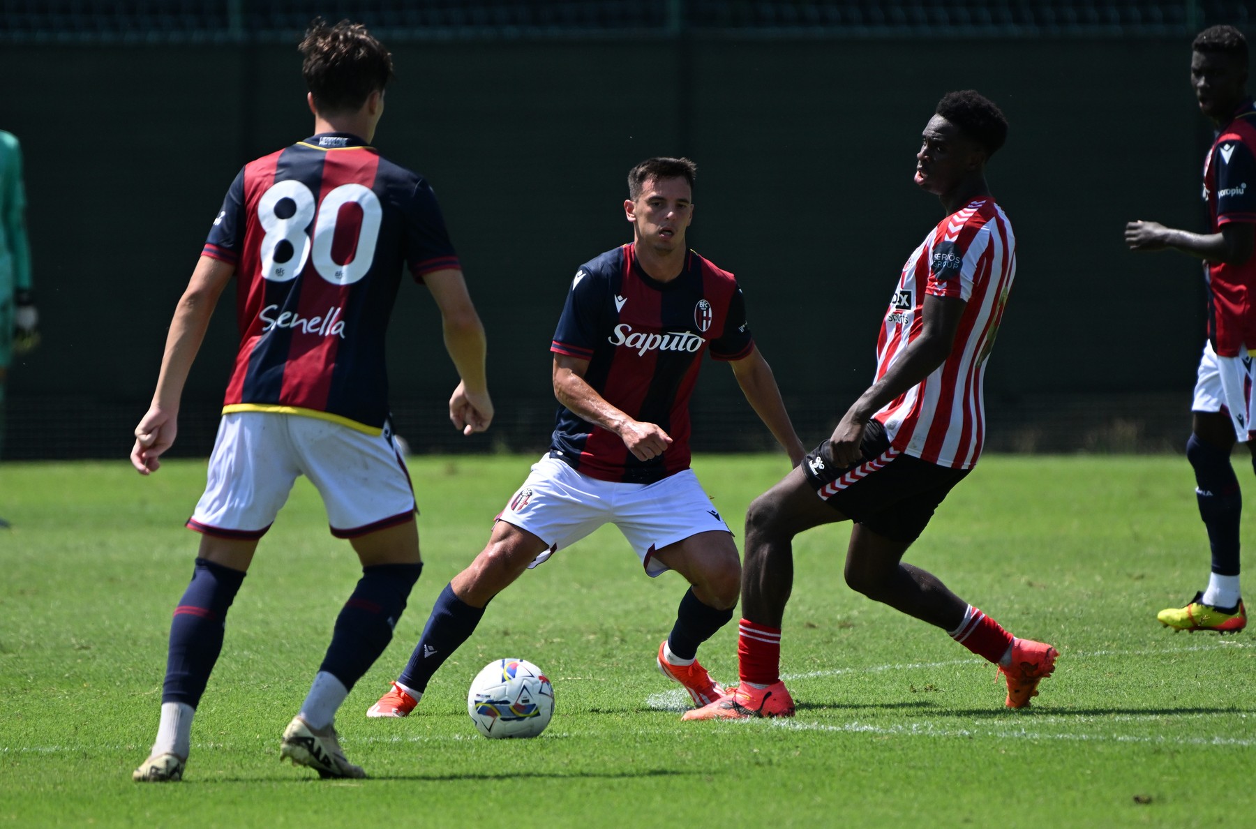 Bologna, Italia - Cronaca - 20 Luglio 2024 - partita amichevole Bologna vs Sunderland  - Nikola Moro - (Photo Michele Nucci / LaPresse)

News - Bologna, Italy - July 20, 2024 - friendly match Bologna vs Sunderland - Nikola Moro - (Photo Michele Nucci / LaPresse),Image: 891451009, License: Rights-managed, Restrictions: *** World Rights Except China, France, and Italy *** CHNOUT FRAOUT ITAOUT, Model Release: no, Credit line: LaPresse / ddp USA / Profimedia