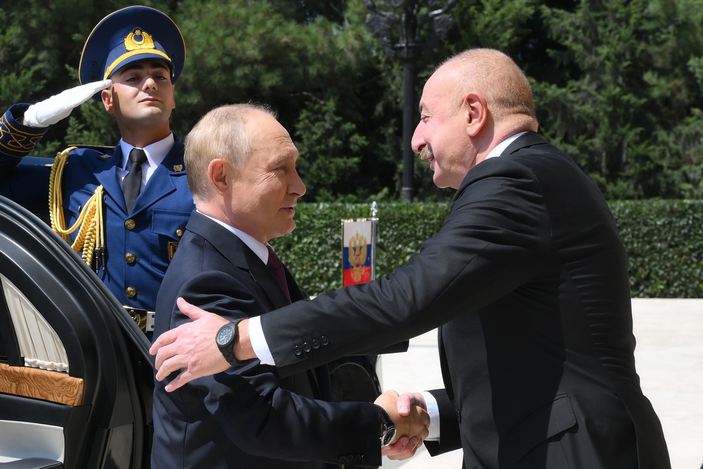 Vladimir Putin i Ilham Alijev