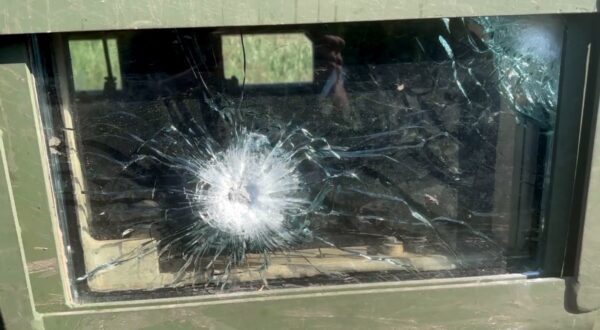 8746514 20.08.2024 In this handout video grab released by the Russian Defence Ministry, a bullet hole is seen in the window of a Ukrainian military vehicle destroyed by servicemen of the 810th naval infantry brigade of the Russian Black Sea Fleet is seen on a road in Kursk region, Russia. Editorial use only, no archive, no commercial use. Russian Defence Ministry,Image: 900059666, License: Rights-managed, Restrictions: ***
HANDOUT image or SOCIAL MEDIA IMAGE or FILMSTILL for EDITORIAL USE ONLY! * Please note: Fees charged by Profimedia are for the Profimedia's services only, and do not, nor are they intended to, convey to the user any ownership of Copyright or License in the material. Profimedia does not claim any ownership including but not limited to Copyright or License in the attached material. By publishing this material you (the user) expressly agree to indemnify and to hold Profimedia and its directors, shareholders and employees harmless from any loss, claims, damages, demands, expenses (including legal fees), or any causes of action or allegation against Profimedia arising out of or connected in any way with publication of the material. Profimedia does not claim any copyright or license in the attached materials. Any downloading fees charged by Profimedia are for Profimedia's services only. * Handling Fee Only 
***, Editors' note: THIS IMAGE IS PROVIDED BY RUSSIAN STATE-OWNED AGENCY SPUTNIK., Model Release: no, Credit line: - / Sputnik / Profimedia