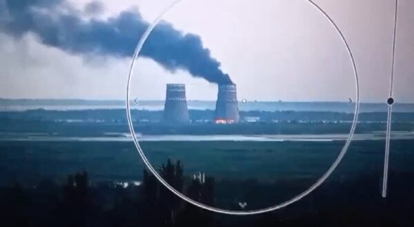 ZAPORIZHZHIA, UKRAINE - AUGUST 11: (----EDITORIAL USE ONLY - MANDATORY CREDIT - UKRAINIAN PRESIDENCY / HANDOUT' - NO MARKETING NO ADVERTISING CAMPAIGNS - DISTRIBUTED AS A SERVICE TO CLIENTS----) A screen grab from a video released by Ukrainian President Volodymyr Zelenskyy shows a fire broke in Zaporizhzhia nuclear power plant in Zaporizhzhia, Ukraine on August 11, 2024. A fire broke out Sunday in Europe's largest nuclear power plant, located in southern Ukraine, with Ukraine and Russia trading blame over the incident. 'Six units in the power plant are in cold shutdown, there is no explosion or other danger,' the Russian-installed regional governor of Zaporizhzhia, Yevgeny Balitsky, said in a written statement. Ukrainian Presidency / Handout / Anadolu/ABACAPRESS.COM,Image: 897876465, License: Rights-managed, Restrictions: ***
HANDOUT image or SOCIAL MEDIA IMAGE or FILMSTILL for EDITORIAL USE ONLY! * Please note: Fees charged by Profimedia are for the Profimedia's services only, and do not, nor are they intended to, convey to the user any ownership of Copyright or License in the material. Profimedia does not claim any ownership including but not limited to Copyright or License in the attached material. By publishing this material you (the user) expressly agree to indemnify and to hold Profimedia and its directors, shareholders and employees harmless from any loss, claims, damages, demands, expenses (including legal fees), or any causes of action or allegation against Profimedia arising out of or connected in any way with publication of the material. Profimedia does not claim any copyright or license in the attached materials. Any downloading fees charged by Profimedia are for Profimedia's services only. * Handling Fee Only 
***, Model Release: no, Credit line: AA/ABACA / Abaca Press / Profimedia