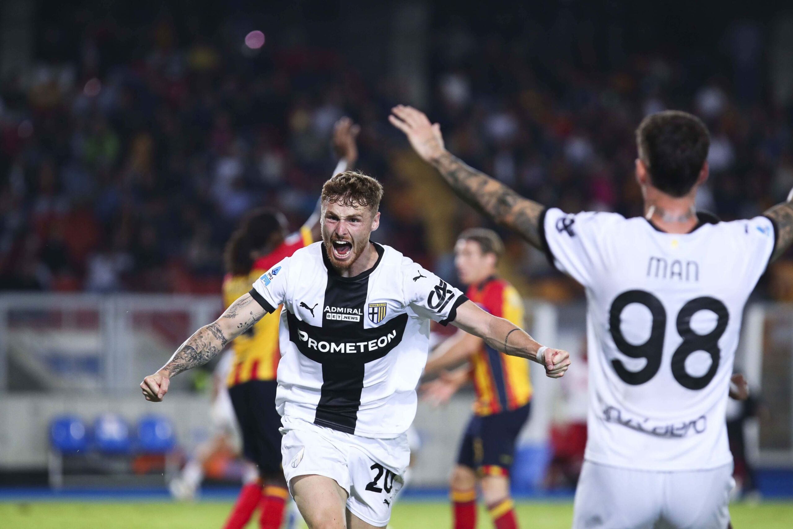 US Lecce V Parma Calcio 1913 2024 2025 Nella foto Antoine Hainaut (Parma Calcio 1913) 