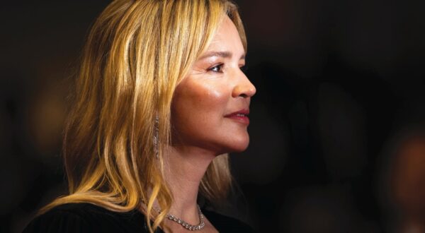 Virginie Efira poses for photographers upon arrival at the premiere of the film 'The Shrouds' at the 77th international film festival, Cannes, southern France, Monday, May 20, 2024. (Photo by Scott A Garfitt/Invision/AP)