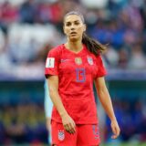 Reims, France 11.06.2019, FIFA Fussball-Weltmeisterschaft 2019 der Frauen, Gruppe F, 1. Spieltag, USA - Thailand, Alex Morgan (USA) Schaut, looks on ( Defodi-01001215048 *** Reims, France 11 06 2019, FIFA Womens World Cup 2019, Group F, 1 matchday, USA Thailand, Alex Morgan USA Watch, looks on Defodi 01001215048 Defodi-001