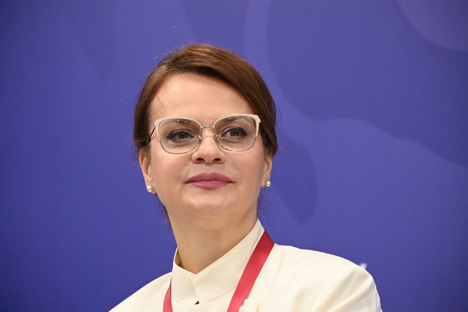 8700615 07.06.2024 SPIEF-2024. Family Values and Traditions as a Foundation for Sustainable Development. Anna Tsivileva, Chairman, State Fund "Defenders of the Fatherland",Image: 879595568, License: Rights-managed, Restrictions: Editors' note: THIS IMAGE IS PROVIDED BY RUSSIAN STATE-OWNED AGENCY SPUTNIK., Model Release: no, Credit line: Sergey Bobylev / Sputnik / Profimedia