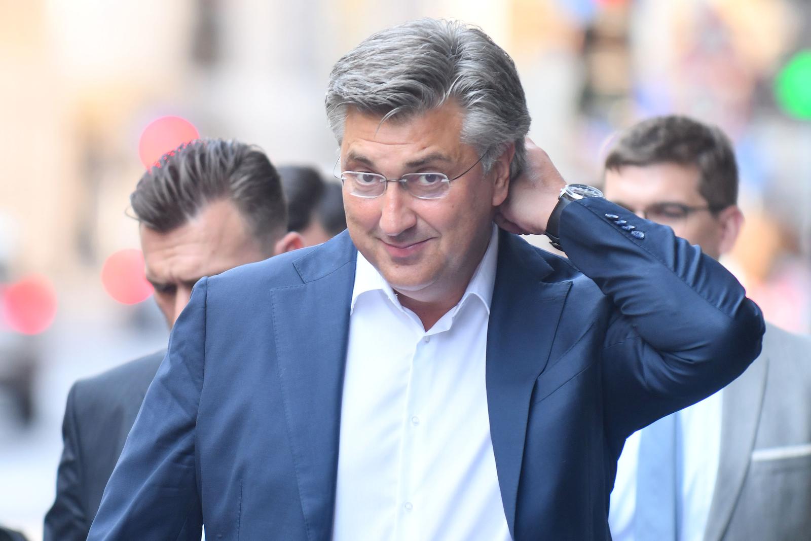 03.09.2024., Zagreb - Predsjednik Vlade RH i predsjednik HDZ-a Andrej Plenkovic dolazi na sjednicu Predsjednistva HDZ-a u prostorije Gradskog odbora HDZ-a u Gundulicevoj ulici. Photo: Josip Mikacic/PIXSELL