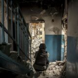 epa11581304 A handout photo made available by the press service of the 24th Mechanized Brigade of the Ukrainian Armed Forces on 03 September 2024 shows an internal view of a residential building in the destroyed city of Chasiv Yar, in the Donetsk region, Ukraine, 02 September 2024. Andrii Polukhin, a spokesperson for the 24th Mechanized Brigade named after King Danylo, said on 29 August 2024 that the town had been destroyed in the fighting with Russian forces. About 12,000 people lived in Chasiv Yar before the full-scale invasion, but only about 700 people remained there by April 2024. The Governor of Donetsk Oblast, Vadym Filashkin, reiterated in his message that civilians should evacuate the town. Russian troops entered Ukrainian territory on 24 February 2022, starting a conflict that has provoked destruction and a humanitarian crisis.  EPA/PRESS SERVICE OF 24 MECHANIZED BRIGADE / HANDOUT  HANDOUT EDITORIAL USE ONLY/NO SALES