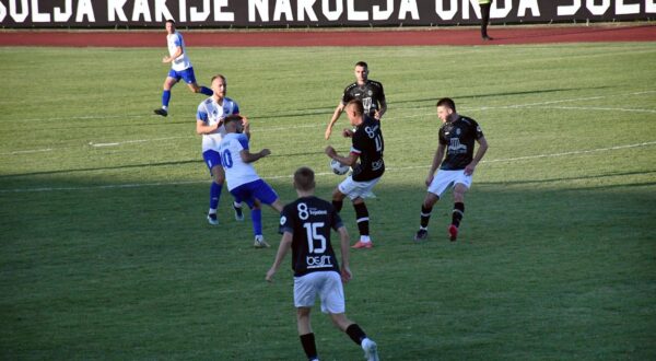 18.06.2022., Slavonski Brod - Kvalifikacije za popunu 3. lige: Marsonia - Trnje. Pobjeda i slavlje Marsonije.

 Photo: Ivica Galovic/PIXSELL