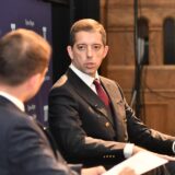 31, May, 2024, Belgrade - Pupin forum entitled "Strengthening the partnership between Serbia and the USA in a changing world" was held at the Yugoslav Cinematheque. Marko Djuric. Photo: L.L./ATAImages
 
31, maj, 2024, Beograd - Pupin forum pod nazivom "Jacanje partnerstva Srbije i SAD u svetu koji se menja" odrzan je u Jugoslovenskoj kinoteci. Photo: L.L./ATAImages Photo: L.L./ATAImages/PIXSELL