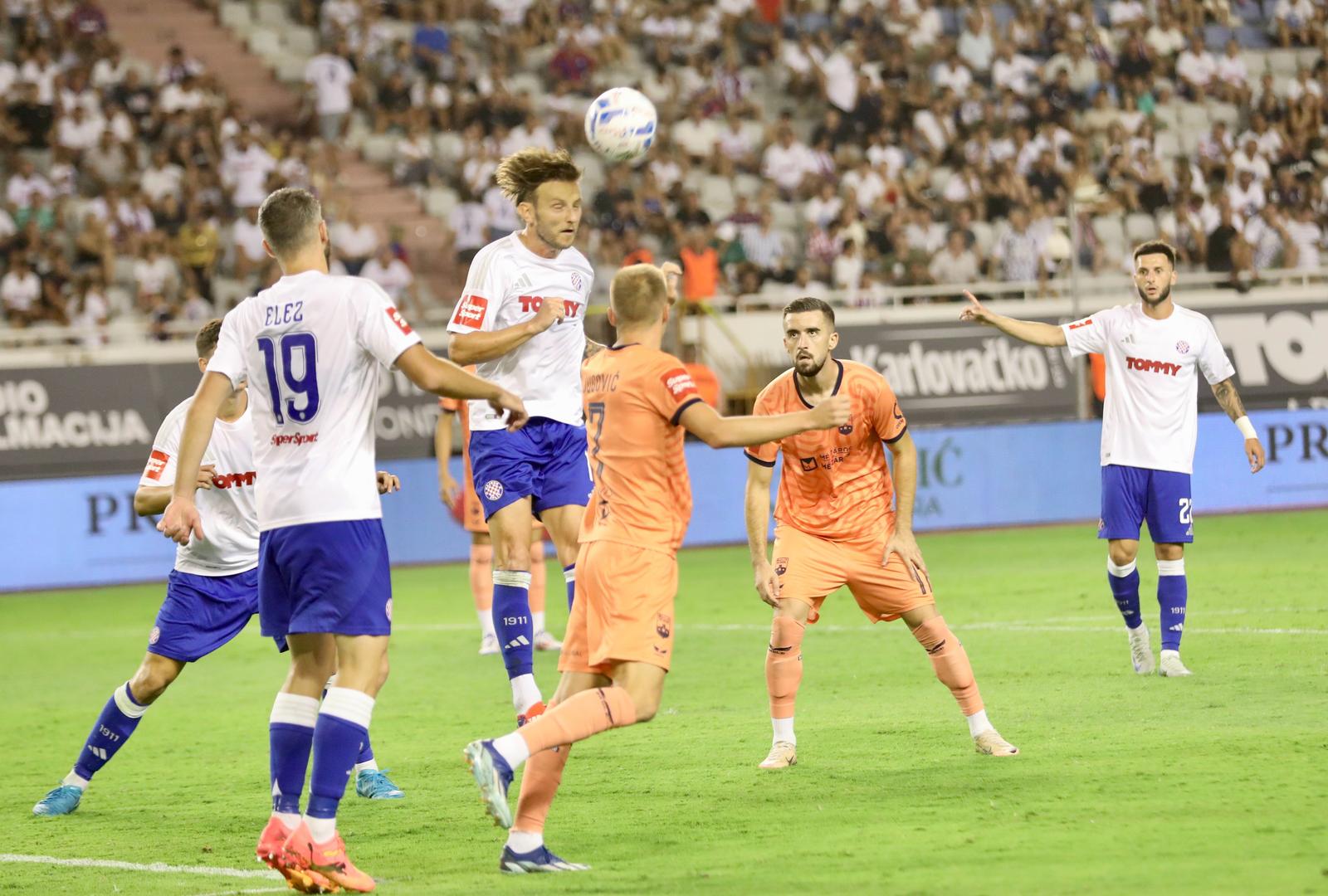 31.08.2024., stadion Poljud, Split - SuperSport HNL, 05. kolo, HNK Hajduk - NK Osijek. Photo: Ivo Cagalj/PIXSELL