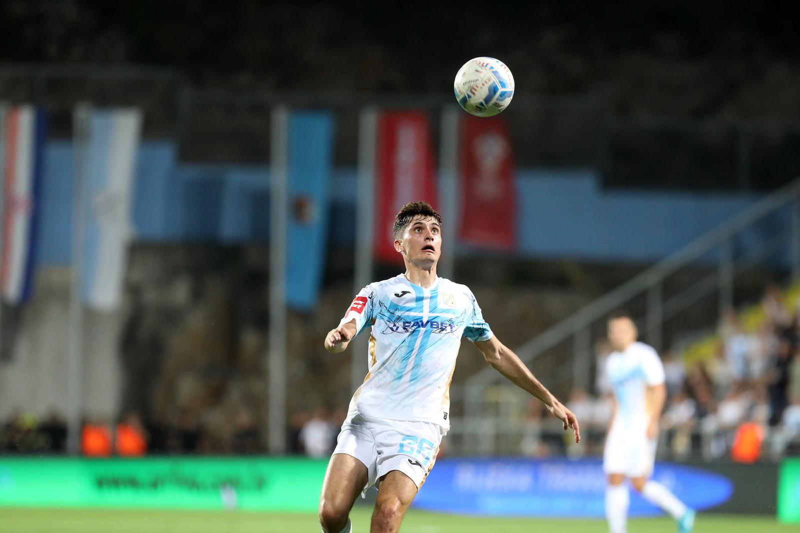 01.09.2024., stadion HNK Rijeka, Rijeka - SuperSport HNL, 05. kolo, HNK Rijeka - GNK Dinamo. Veldin Hodza Photo: Goran Kovacic/PIXSELL