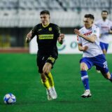 02.03.2024., stadion Poljud, Split - SuperSport HNL, 25. kolo, HNK Hajduk - NK Istra 1961. Oleksandr Petrusenko, Niko Sigur Photo: Zvonimir Barisin/PIXSELL