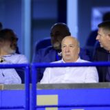 02.08.2024., stadion Maksimir, Zagreb - SuperSport HNL, 01. kolo, GNK Dinamo - NK Istra 1961. predsjednik Dinama Velimir Zajec Photo: Marko Prpic/PIXSELL