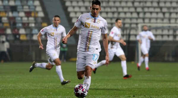 03.02.2021., Rijeka - Stadion Rujevica. Hrvatski Telekom Prva liga 20/21. 19. kolo. HNK Rijeka - HNK Sibenik. rPhoto: Goran Kovacic/PIXSELL