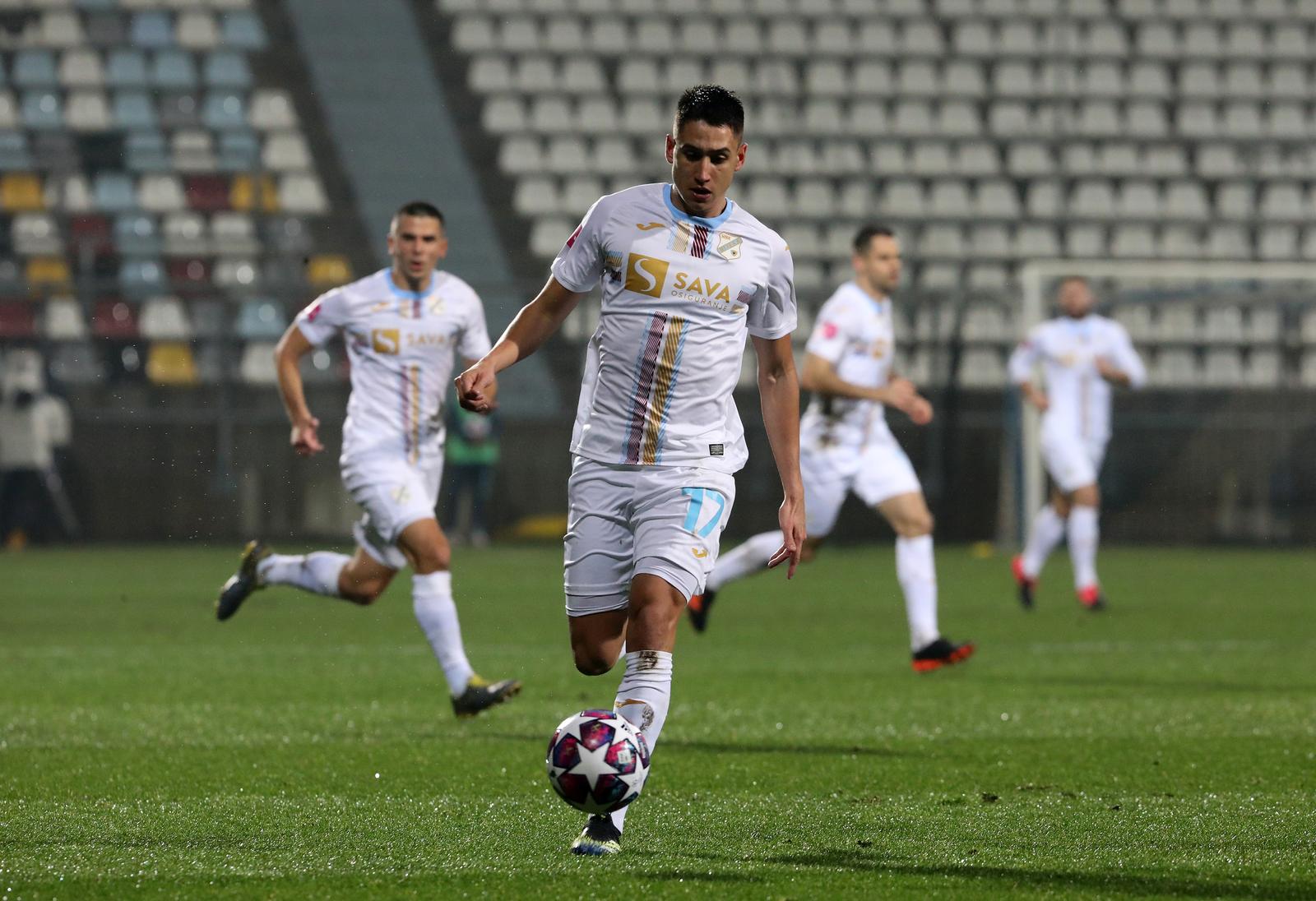 03.02.2021., Rijeka - Stadion Rujevica. Hrvatski Telekom Prva liga 20/21. 19. kolo. HNK Rijeka - HNK Sibenik. rPhoto: Goran Kovacic/PIXSELL